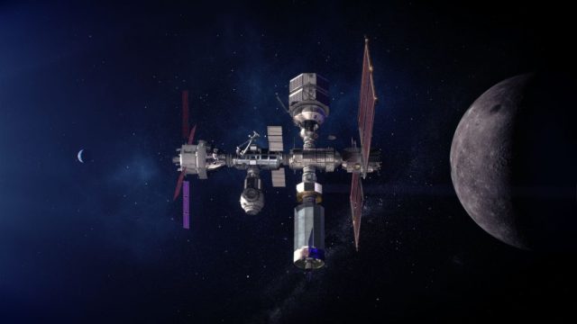 Lunar Orbital Platform-Gateway Подписан контракт на строительство первого обитаемого модуля лунной станции Gateway