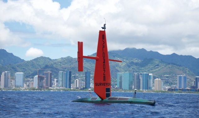 Парусный беспилотник Saildrone займется автономным картографированием океанских глубин