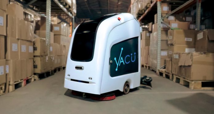 Российская компания YaCu Robotics начинает продажи беспилотного клининг-робота Unit YaCu Robotics